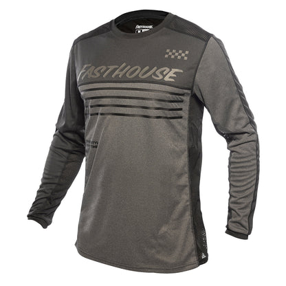 Classic Mercury LS Jersey - Black Heather/Charcoal Heather