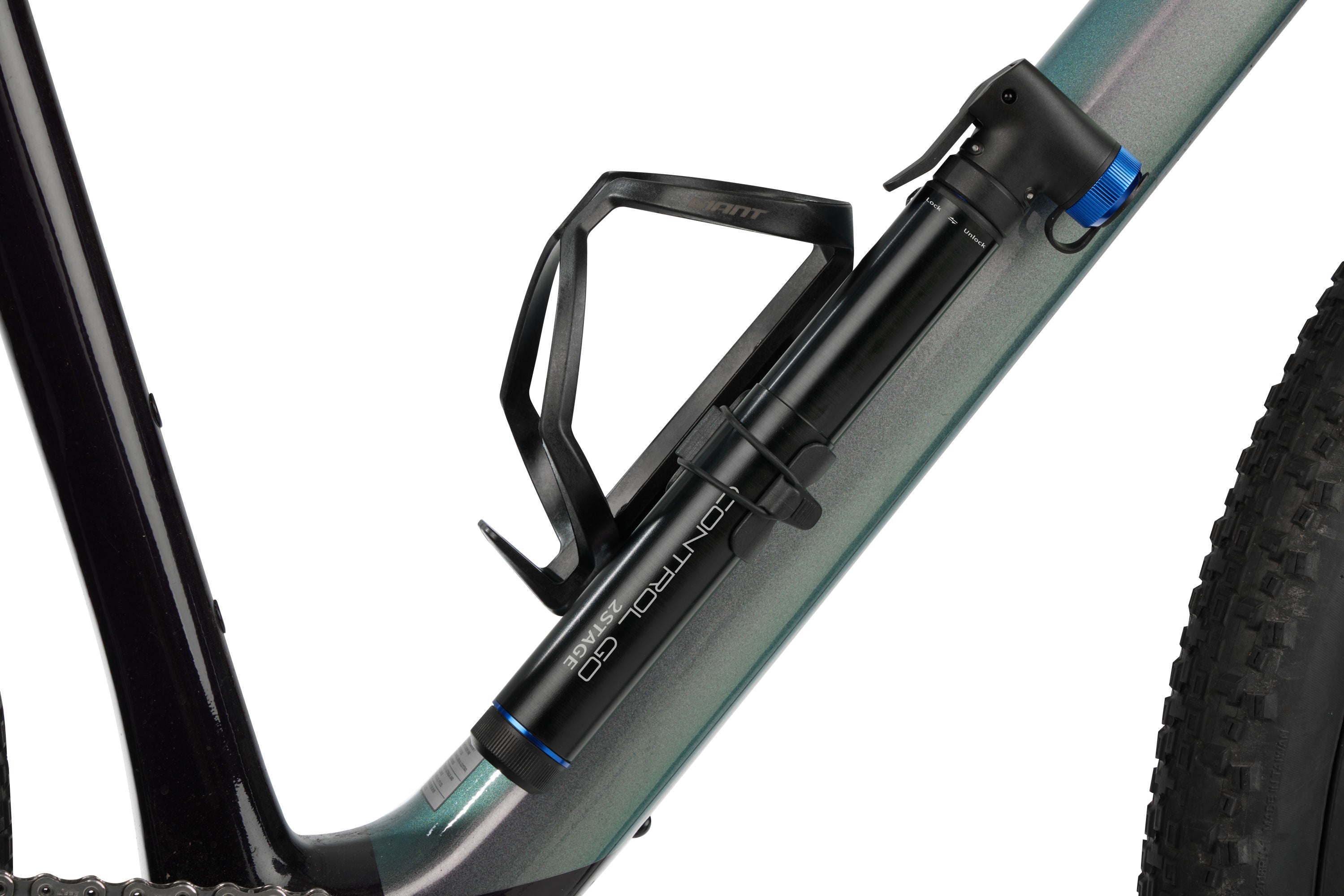 Control Go 2 Stage Mini Pump - Bicycle Warehouse