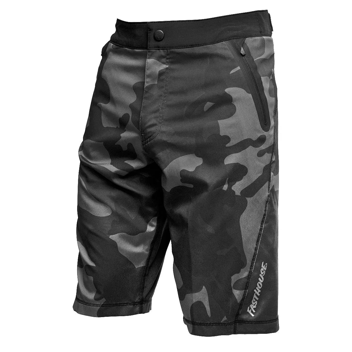 Crossline 2.0 Black Camo Shorts - Bicycle Warehouse