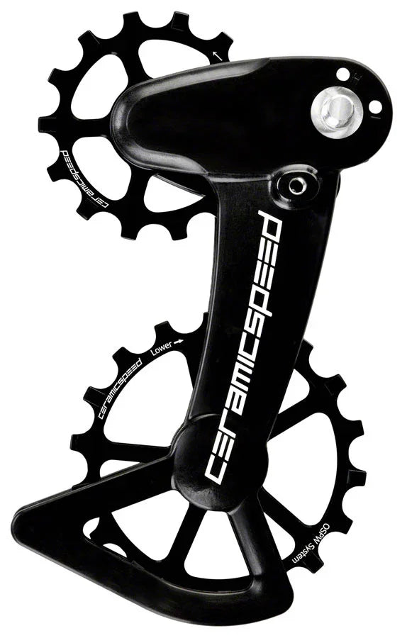 OSPW X Pulley Wheel System Shimano XT/XTR 1x12 - Alloy Pulley Carbon Cage BLK - Bicycle Warehouse
