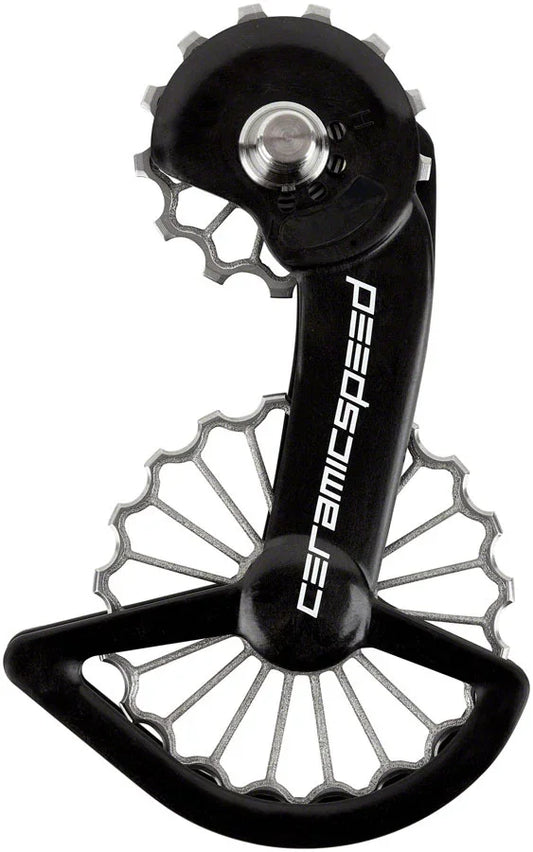 OSPW Pulley Wheel System Shimano Dura-Ace 9250/Ultegra 8150 - Coated Races 3D Printed Ti Pulley Carbon Cage - Bicycle Warehouse