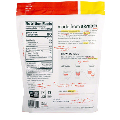 Supplement Skratch Sport Hydration Fruit Punch 3lb Bag