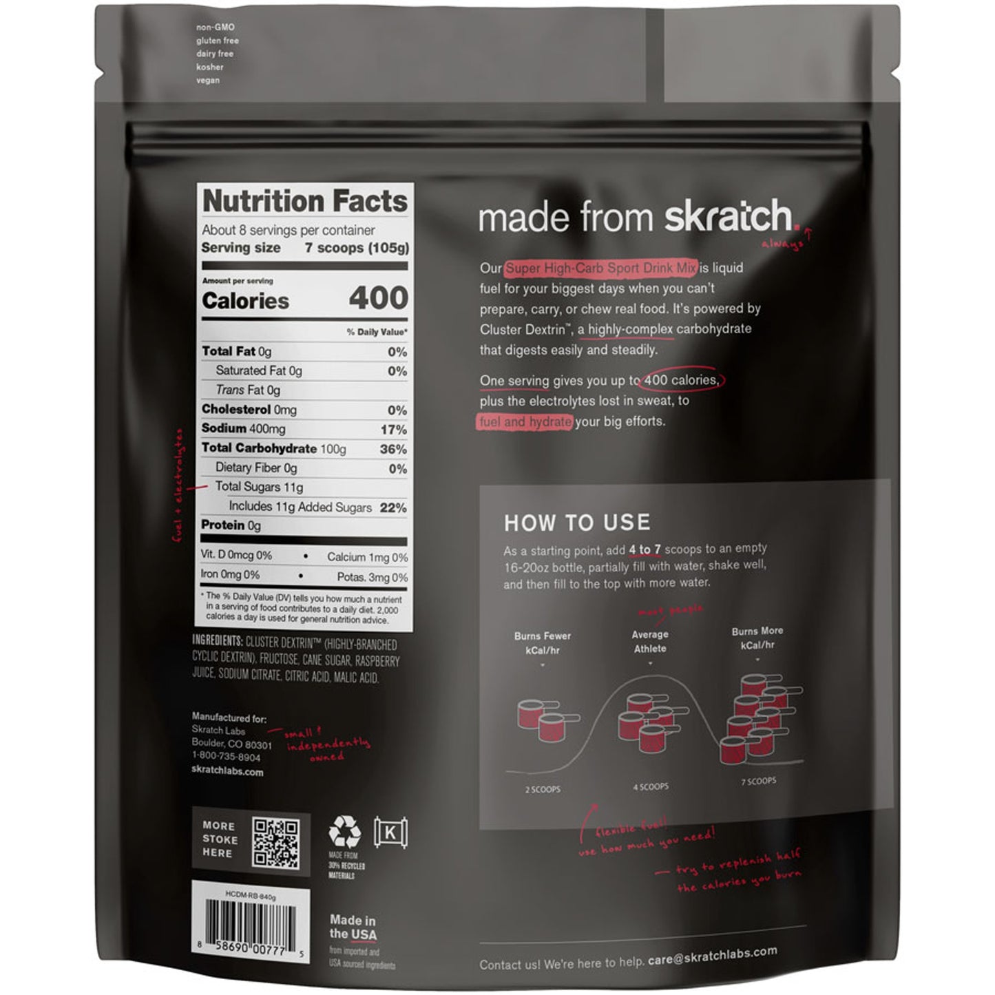 Supplement Skratch Superfuel Lemon Lime 8 Serving