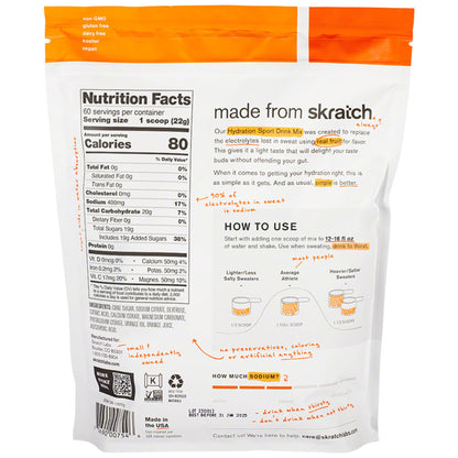 Supplement Skratch Sport Hydration Fruit Punch 3lb Bag