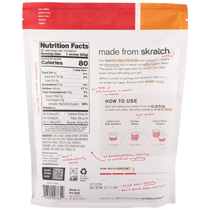 Supplement Skratch Sport Hydration Fruit Punch 3lb Bag