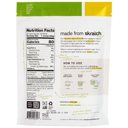 Supplement Skratch Sport Hydration Fruit Punch 3lb Bag