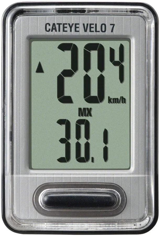 Velo 7 Wired Bike Computer - Bicycle Warehouse