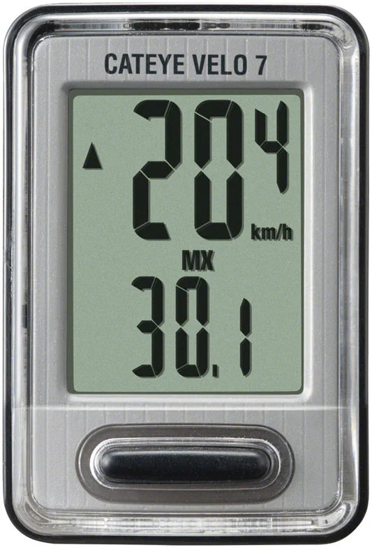 Velo 7 Wired Bike Computer - Bicycle Warehouse