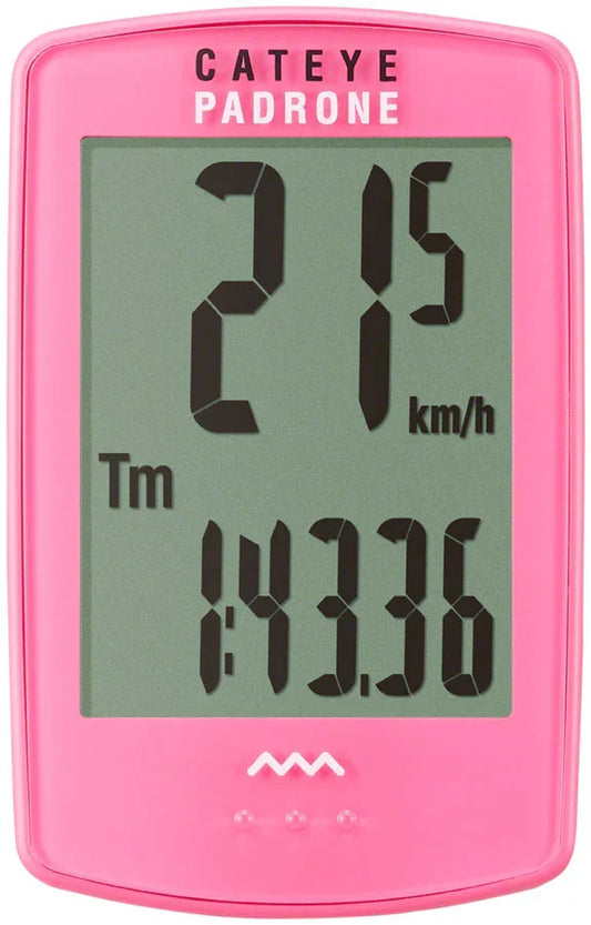 Padrone Bike Computer - Wireless Pink - Bicycle Warehouse