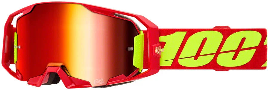 100% ARmatic Goggles - Red Mirror Red Lens - Bicycle Warehouse