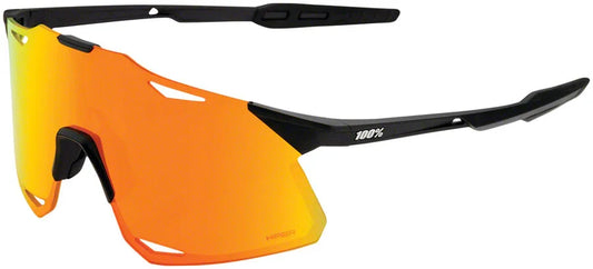 Hypercraft Sunglasses - Matte Black HiPER Red Multilayer Mirror Lens - Bicycle Warehouse