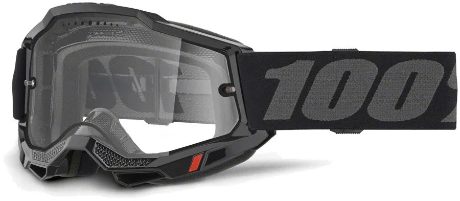 Accuri 2 Enduro MTB Goggles - Black/Clear - Bicycle Warehouse