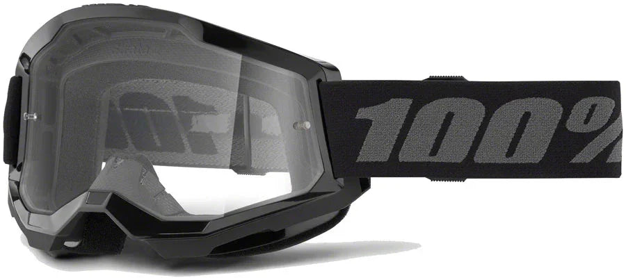 Strata 2 Goggles - Black/Clear - Bicycle Warehouse