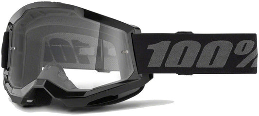 Strata 2 Goggles - Black/Clear - Bicycle Warehouse