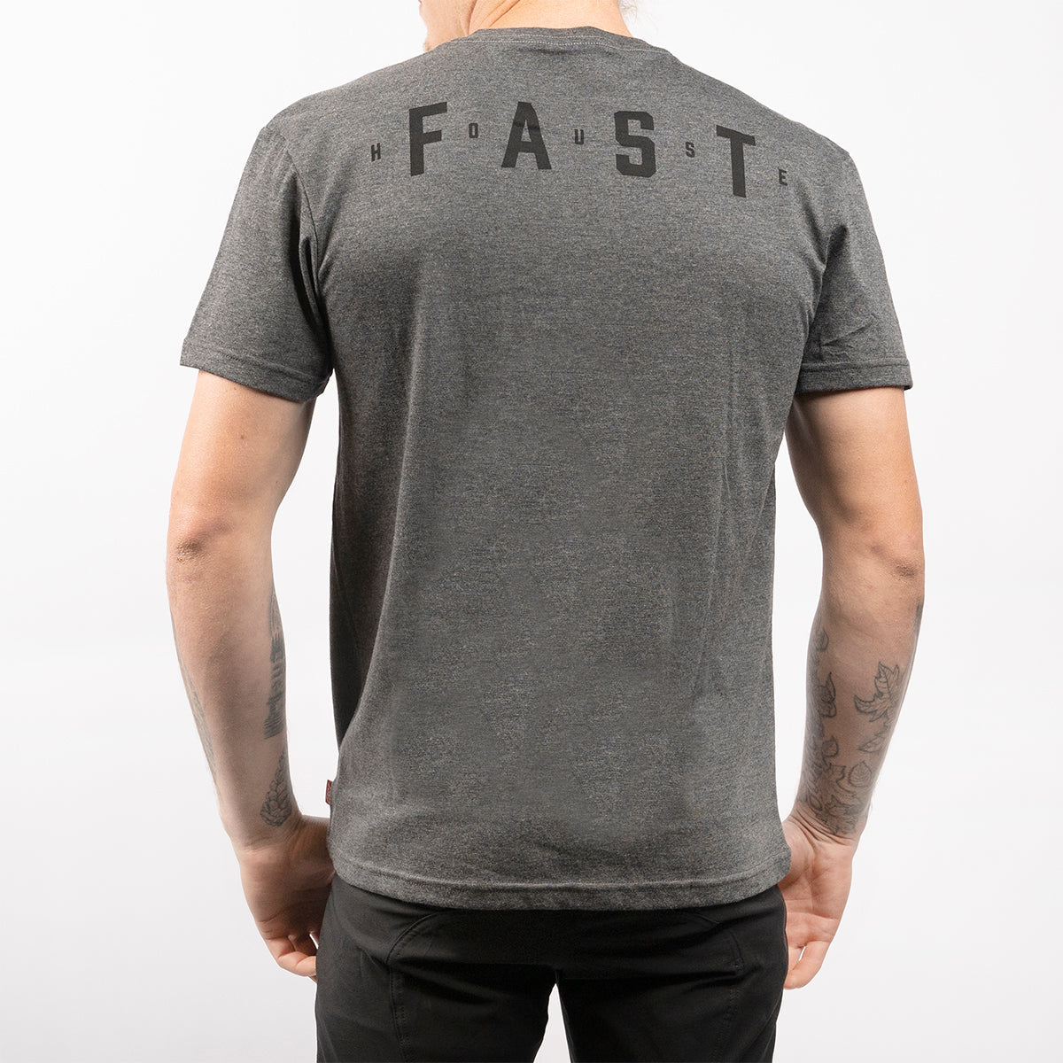 Evoke SS Tech Tee - Charcoal Heather - Bicycle Warehouse