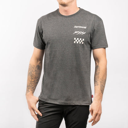 Evoke SS Tech Tee - Charcoal Heather - Bicycle Warehouse