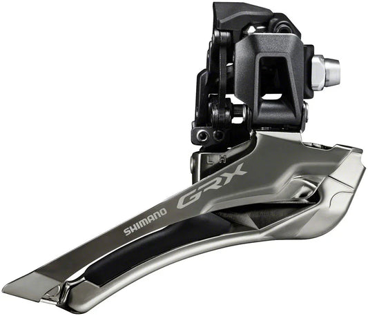 GRX FD-RX820-F Front Derailleur - 12-Speed Double Braze-On Down Swing Down Pull 48t Max - Bicycle Warehouse