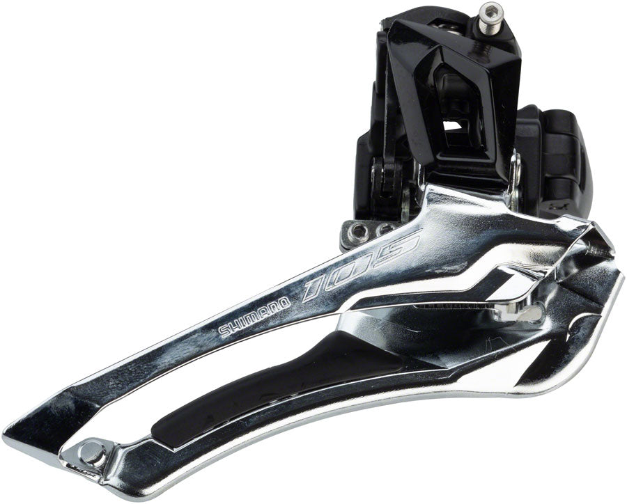 105 FD-R7000-BLL Front Derailleur - 11-Speed Double 34.9mm Clamp Band Down-Swing BLK - Bicycle Warehouse