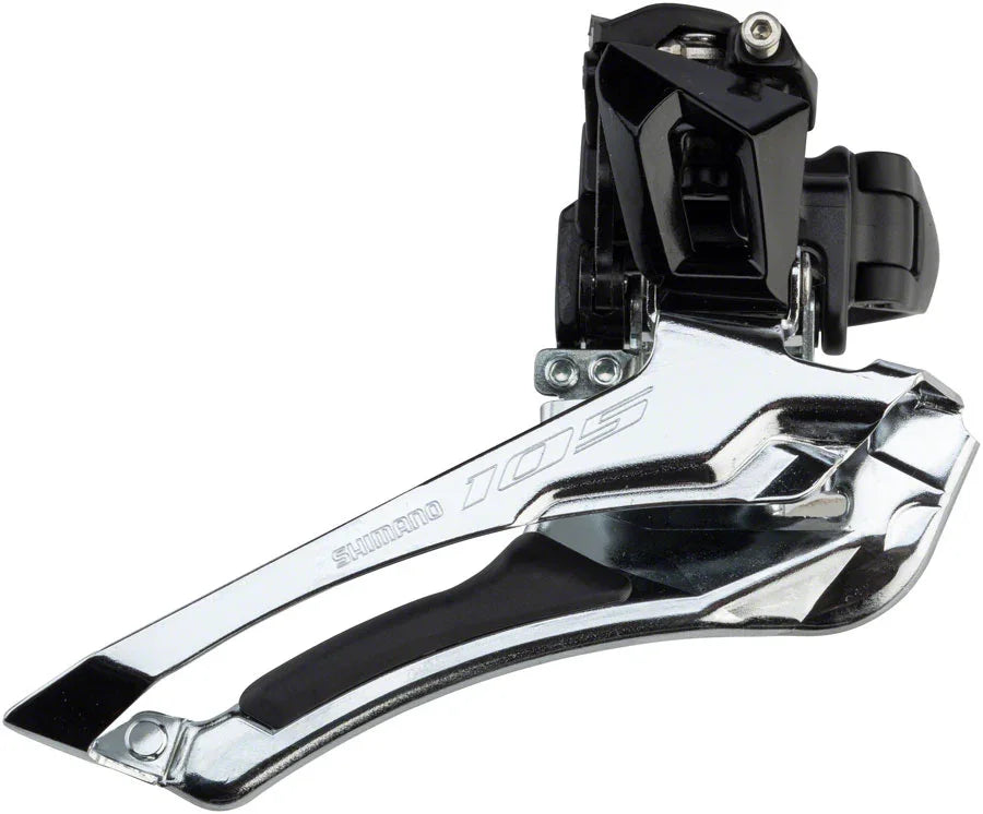 105 FD-R7000-BSML Front Derailleur - 11-Speed Double 31.8mm Clamp Band Down-Swing Front Derailleur BLK - Bicycle Warehouse