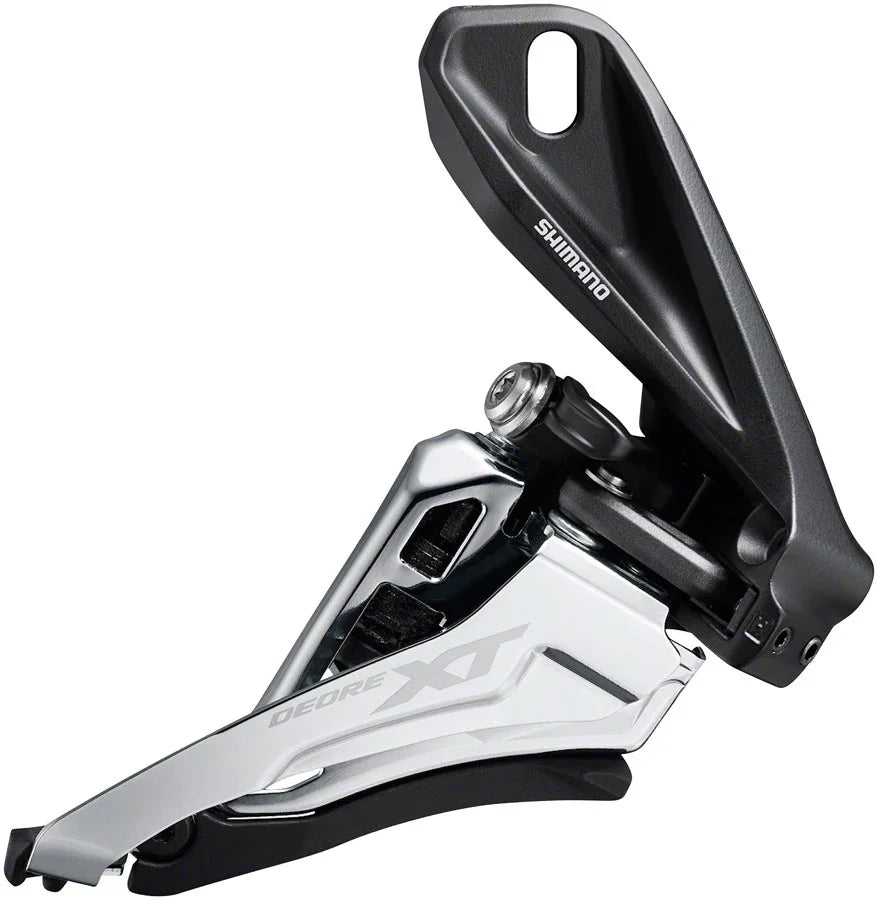 XT FD-M8100-D Front Derailleur - 2x12 High-Direct Mount Front Side-Swing BLK - Bicycle Warehouse