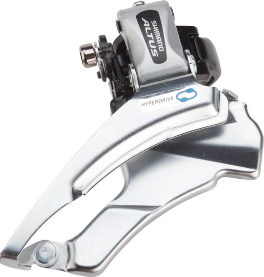 Shimano Altus FD-M313 7/8-Speed Triple Down-Swing Dual-Pull Front Derailleur - Bicycle Warehouse