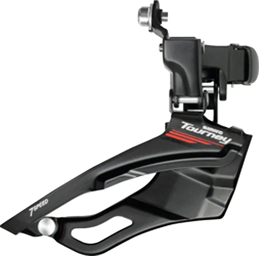 Tourney FD-A073 7-Speed Triple Front Derailleur - Bicycle Warehouse