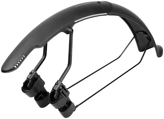 Tetrafender G2 Rear Fender - Fits Up To 650/700 x 50 Gravel Tire BLK - Bicycle Warehouse