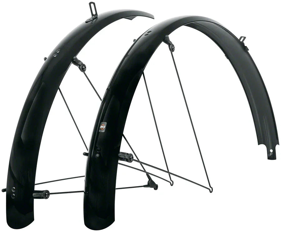 B60 Bluemels Full Coverage Fender Set - 60mm, 26 x 1.6-2.1 - Bicycle Warehouse