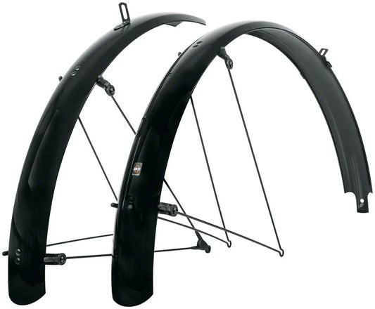 B60 Bluemels Full Coverage Fender Set - 60mm, 26 x 1.6-2.1 - Bicycle Warehouse