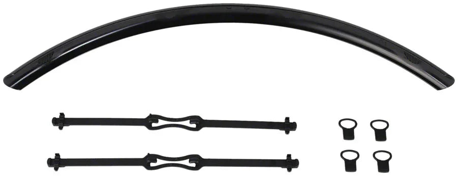 Quick-Rack Mudguard - 38mm Black - Bicycle Warehouse