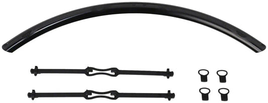 Quick-Rack Mudguard - 38mm Black - Bicycle Warehouse