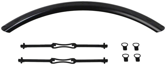 Quick-Rack Mudguard - 50mm Black - Bicycle Warehouse