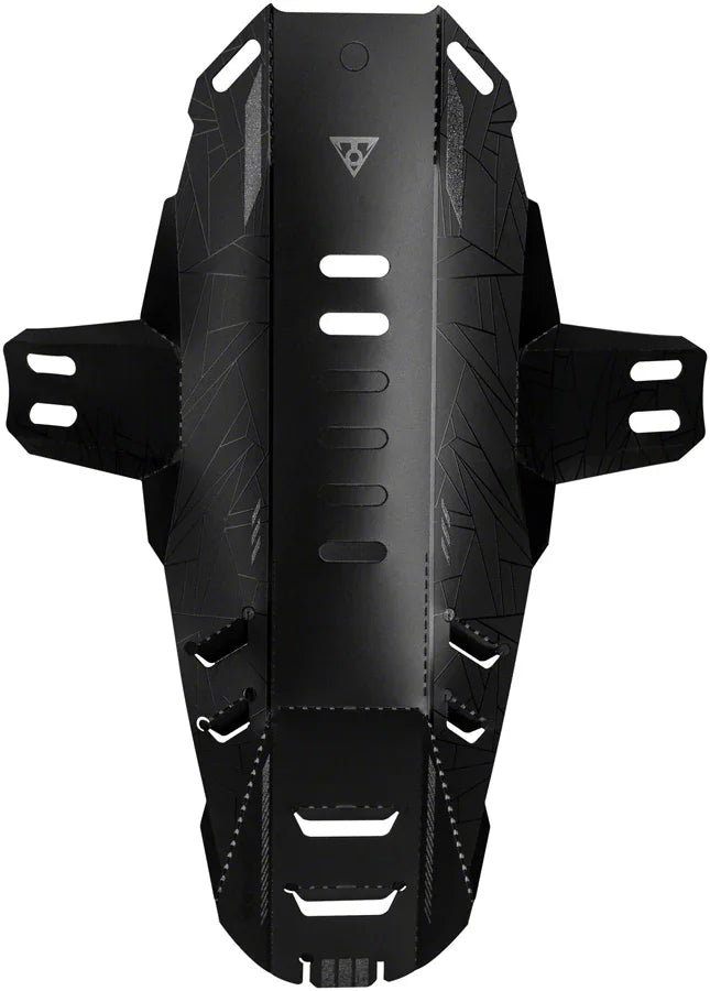 D-Flash FS Fender - Fork or Seatstay Mount Reflective Print - Bicycle Warehouse