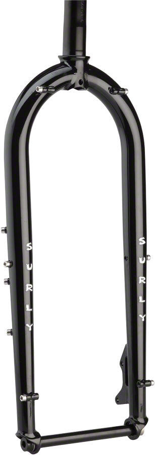 Ice Cream Truck 26" 150x15 Thru Axle Fork 1-1/8" Straight Steerer BLK - Bicycle Warehouse