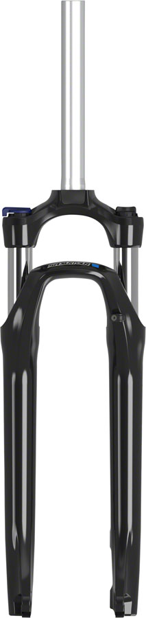 SR Suntour NVX HLO Suspension Fork - 700c 63mm 1 1/8" Threadless QR x 100mm Disc BLK - Bicycle Warehouse