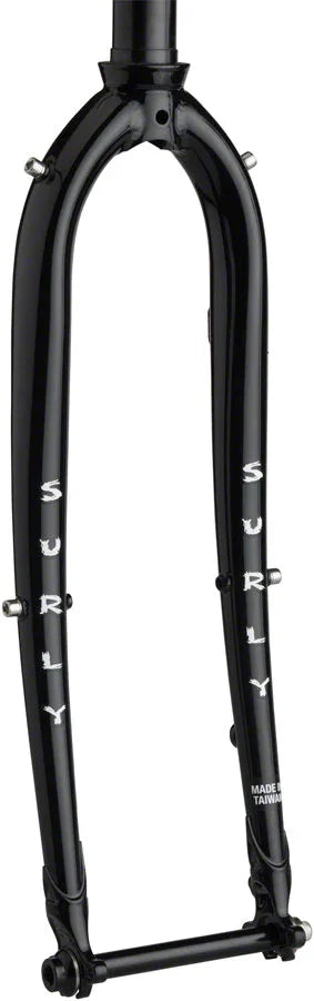 Midnight Special 650b Fork 1-1/8" 50mm Offset Black - Bicycle Warehouse