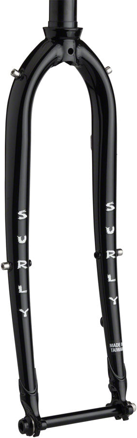 Midnight Special 650b Fork 1-1/8" 50mm Offset Black - Bicycle Warehouse