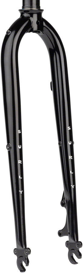 Preamble 650b Fork 9x100mm QR 1-1/8" Straight Steerer Black - Bicycle Warehouse