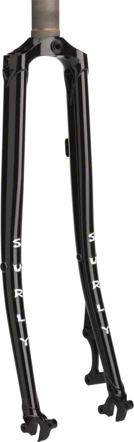 Disc Trucker Fork 700c 350mm steerer Black - Bicycle Warehouse