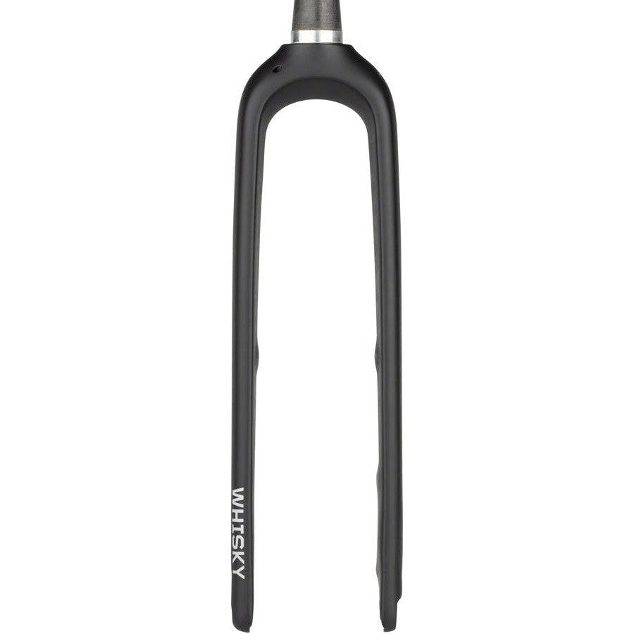 Whisky Parts Co. No.9 MCX+ Fork - 12mm Thru Axle, 1-1/8-1.5" Tapered Carbon Steerer, Flat Mount Disc - Forks - Bicycle Warehouse