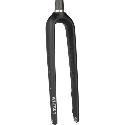 Whisky Parts Co. No.9 MCX+ Fork - 12mm Thru Axle, 1-1/8-1.5" Tapered Carbon Steerer, Flat Mount Disc - Forks - Bicycle Warehouse