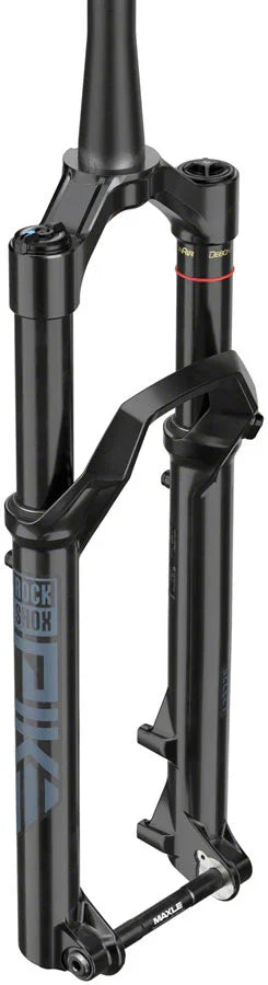 Pike Select Charger RC Suspension Fork - 27.5" 140 mm 15 x 110 mm 44 mm Offset Gloss BLK C1 - Bicycle Warehouse