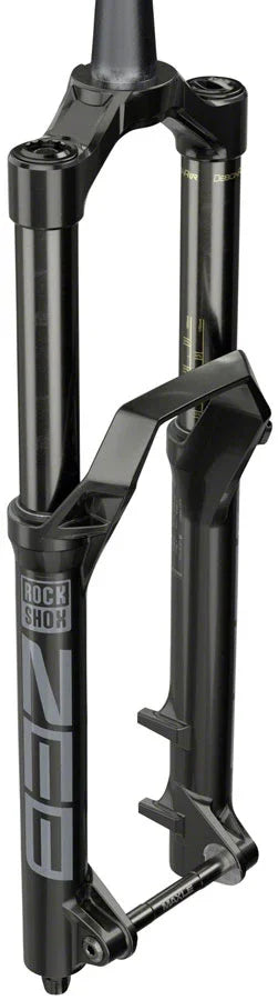 ZEB Select Charger RC Suspension Fork - 27.5" 180 mm 15 x 110 mm 38 mm Offset Diffusion BLK A1 - Bicycle Warehouse