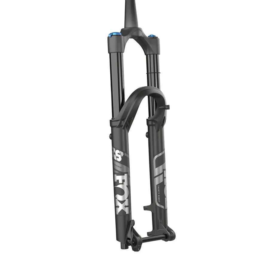 FOX 38 Performance Suspension Fork - 27.5" 170 mm 15QR x 110 mm 44 mm Offset Matte BLK Grip 3-Position - Bicycle Warehouse
