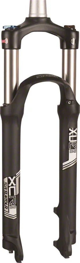 SR Suntour XCR Air LO-R Suspension Fork - 27.5" 1-1/8" Threadless Steerer 100mm 100x9mm Disc BLK - Bicycle Warehouse