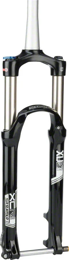 SR Suntour XCR Air LO-R Suspension Fork - 27.5" Tapered Steerer 120mm 100x15mm Disc BLK - Bicycle Warehouse