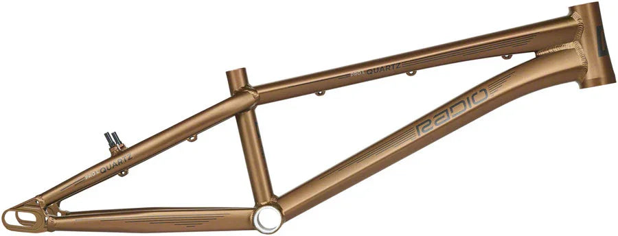 Quartz BMX Race Frame - Pro L 20.9" TT Metallic Copper - Bicycle Warehouse