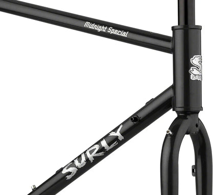 Midnight Special Frameset - 650b/700c Steel Black 56cm - Bicycle Warehouse