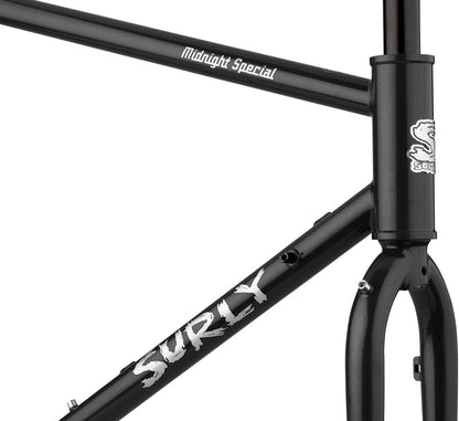 Midnight Special Frameset - 650b/700c Steel Black 60cm - Bicycle Warehouse