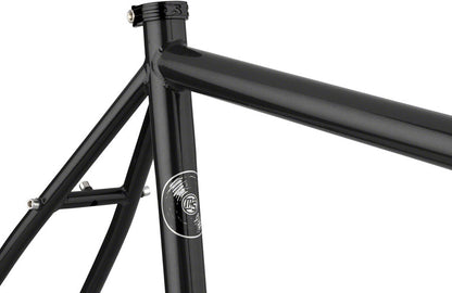 Midnight Special Frameset - 650b/700c Steel Black 50cm - Bicycle Warehouse